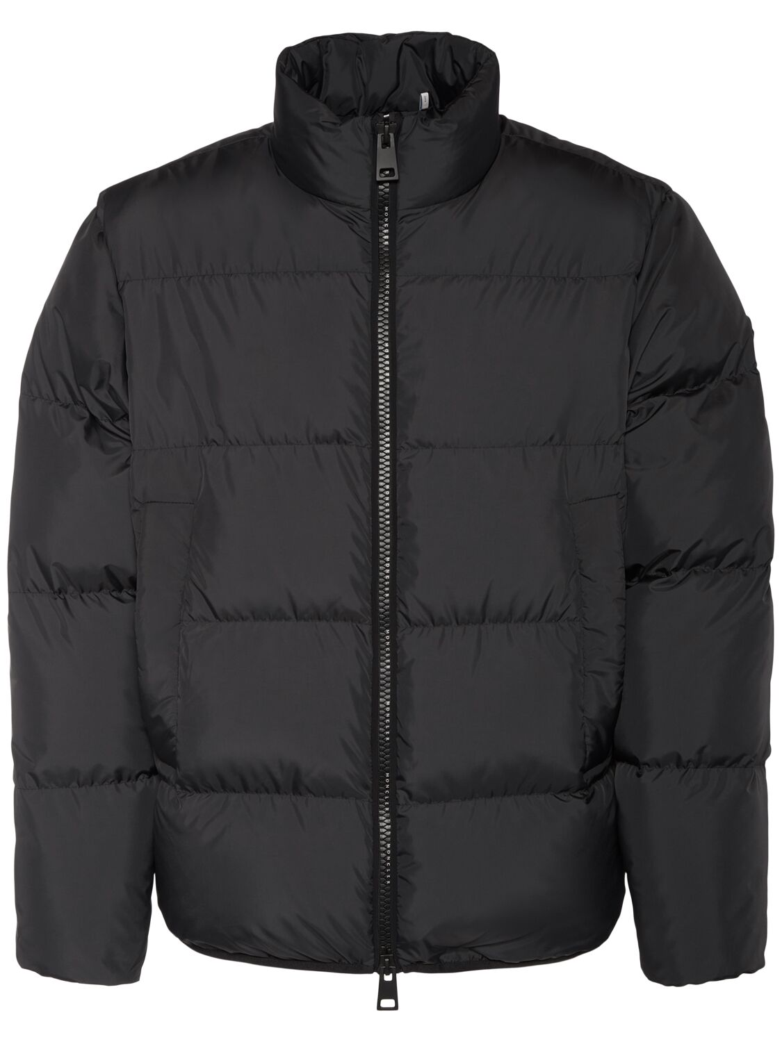 Moncler Erterle Tech Down Jacket In Black