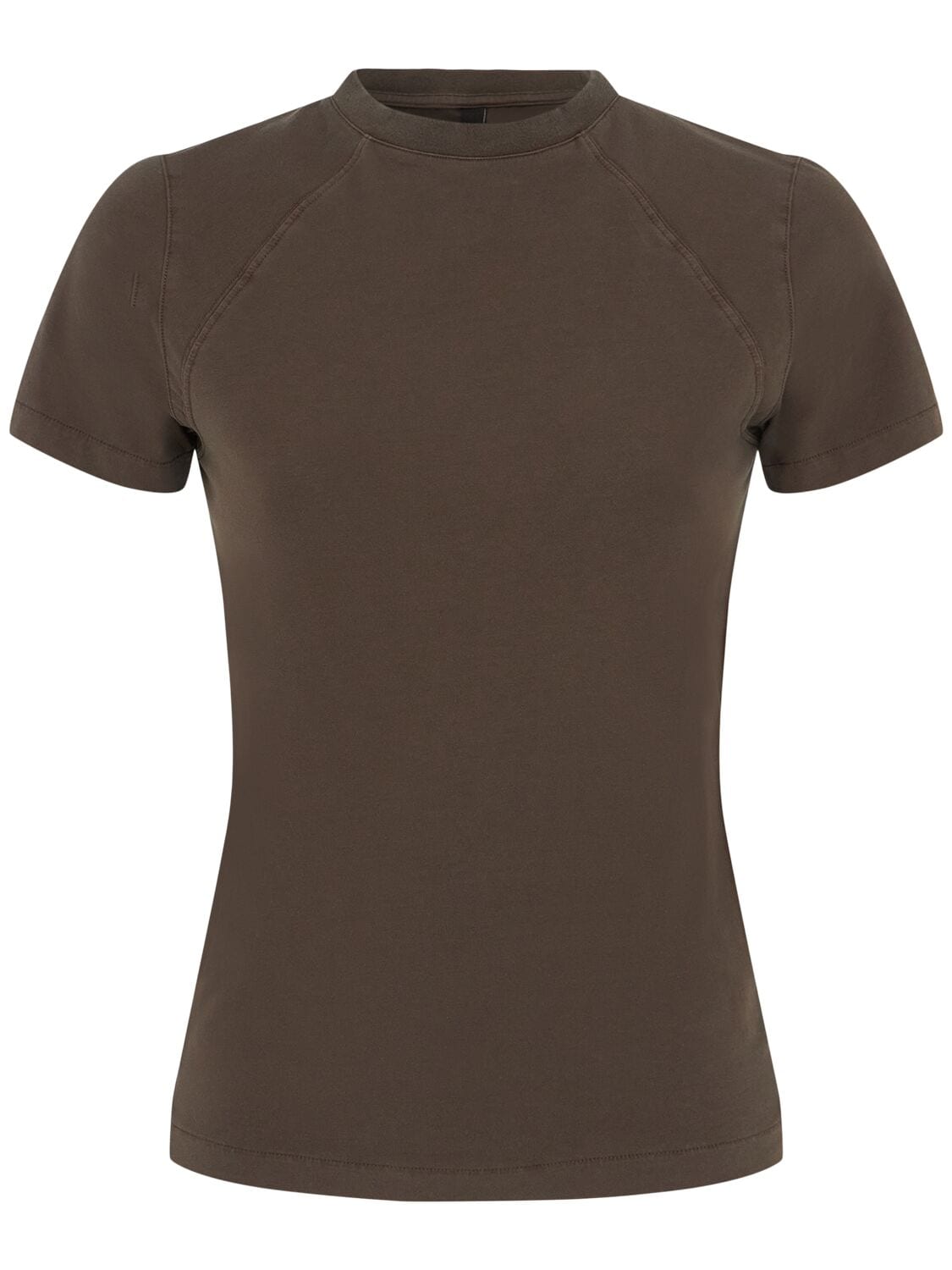 Mini Cotton Blend Slim Fit T-shirt