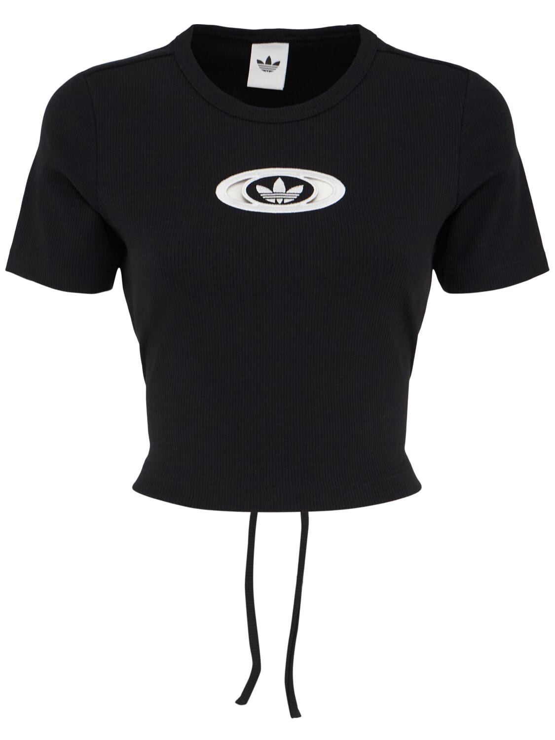 Cut Out Rib T-shirt