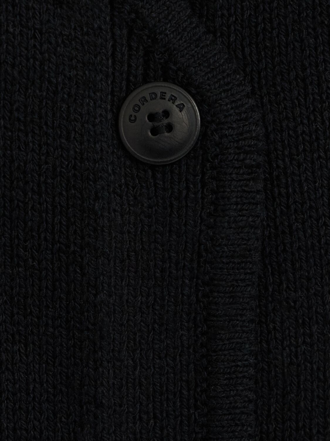 Cordera Cutout Cotton Knit Vest In Black