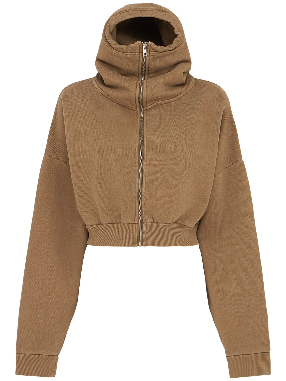 Cropped Full-zip Hoodie