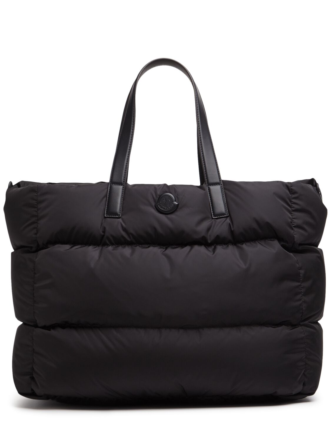 Moncler Caradoc Water Repellent Nylon Tote Bag In Black