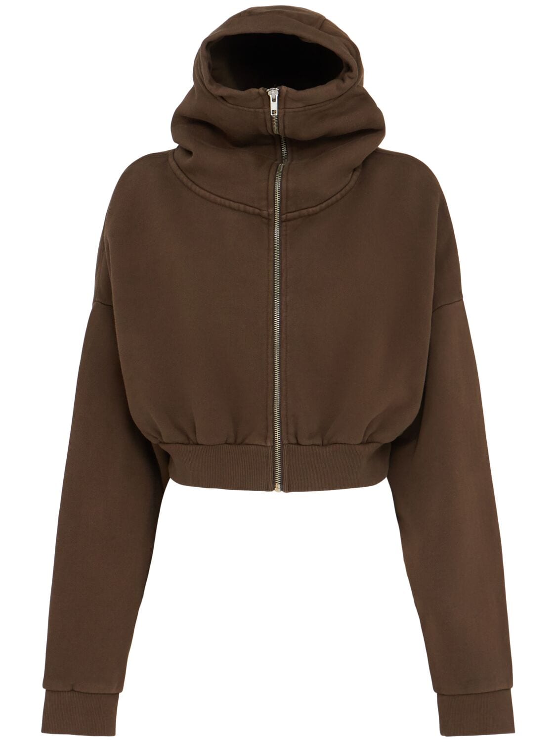 Cropped Full-zip Hoodie