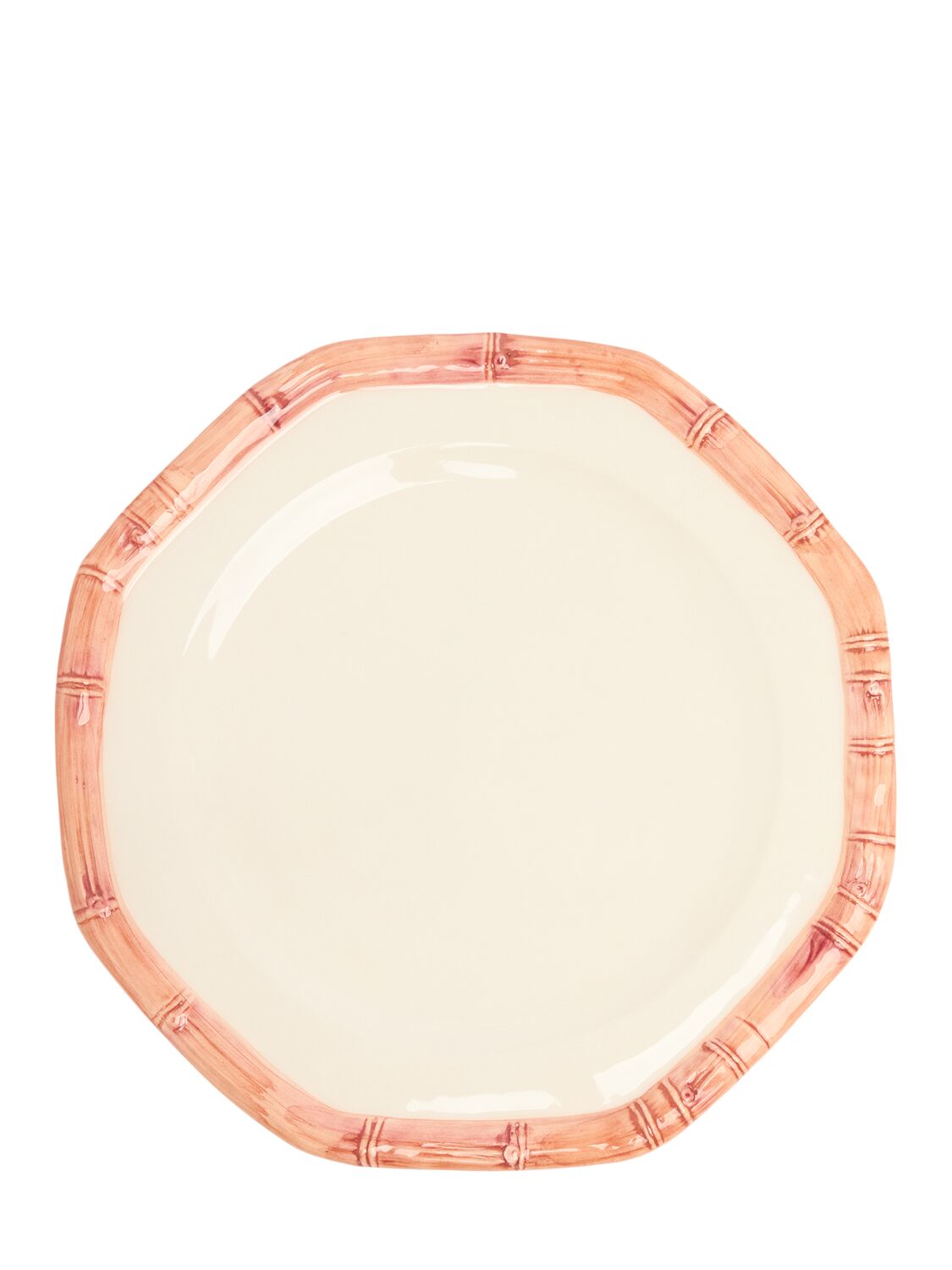 LES OTTOMANS Bamboo Ceramic Plate