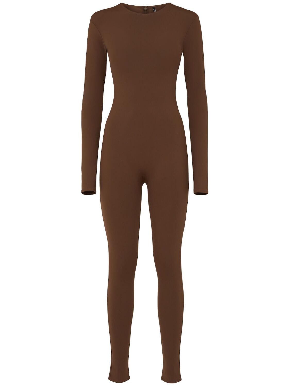 Long Sleeve Nylon Jumpsuit