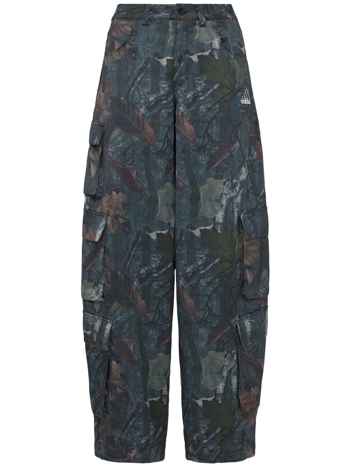 Satin Cargo Pants