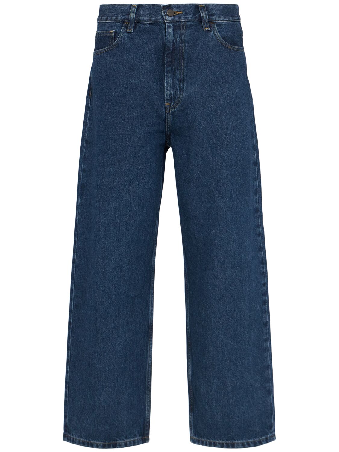 Carhartt Brandon Denim Wide Leg Jeans In Blue