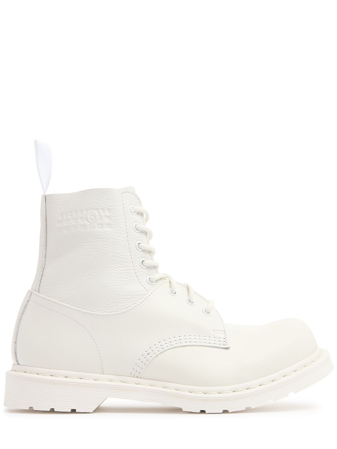 Dr Martens X Mm6 10 Eye 1460 Boots