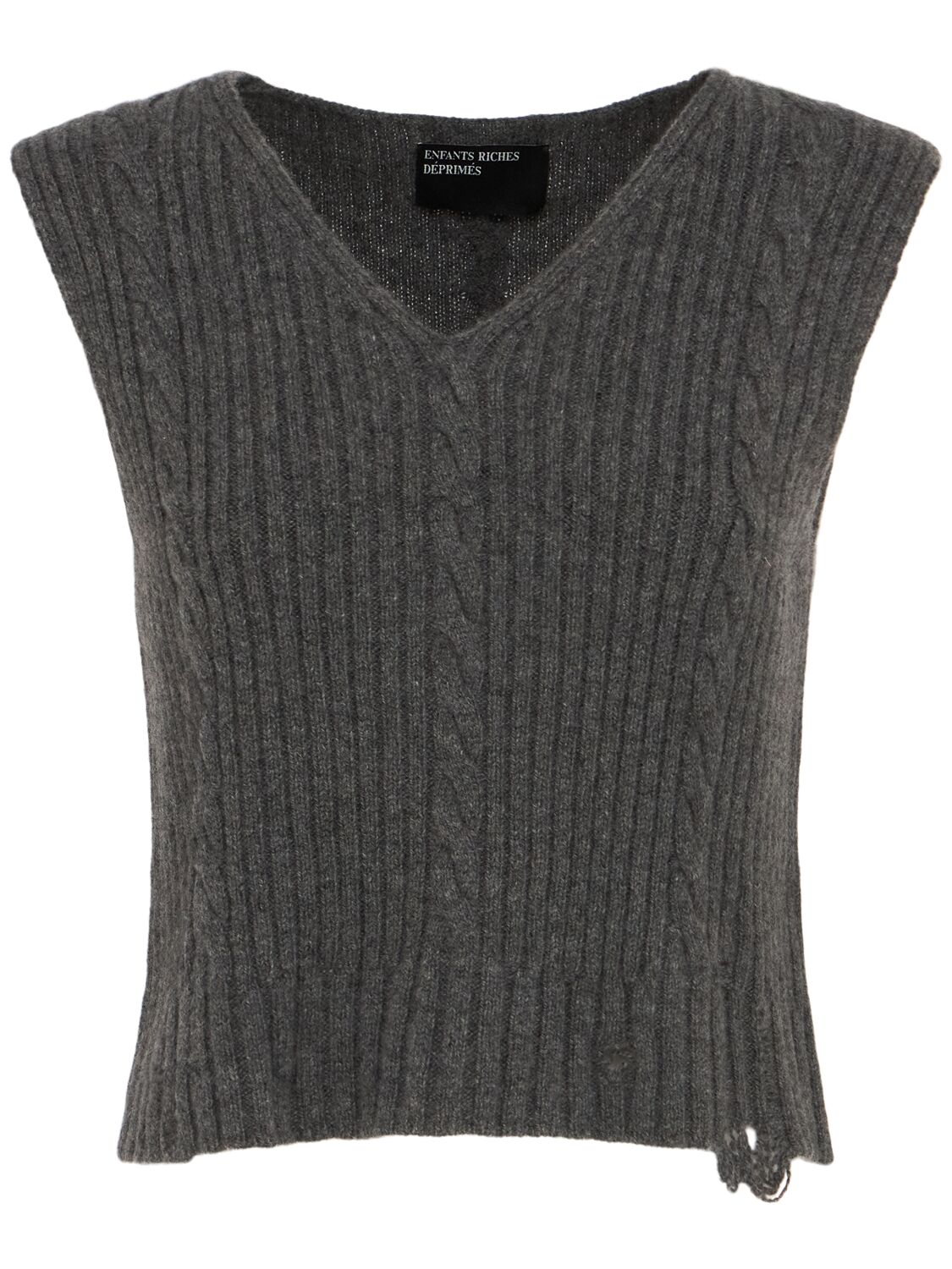 Fitted V-neck Vest