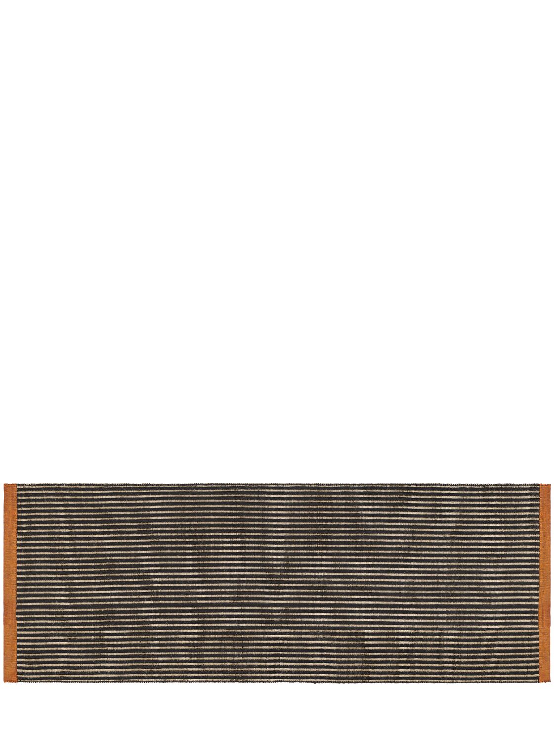 Tom Dixon Black Line Handwoven Rug In Multi
