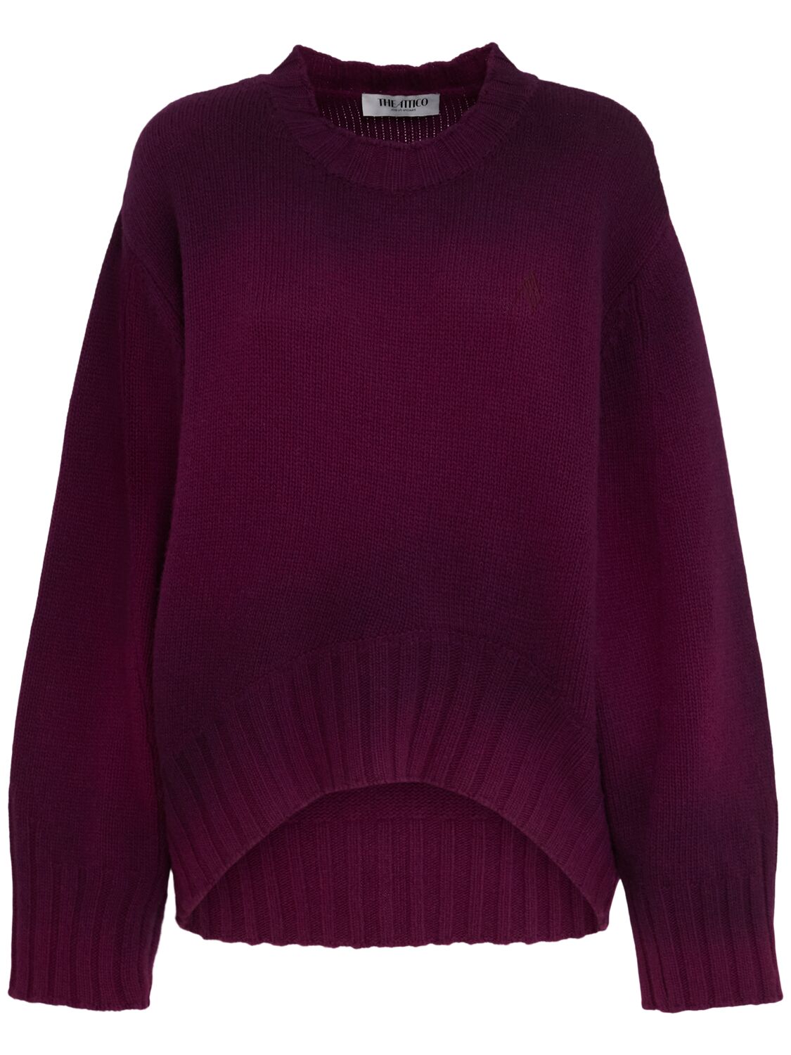 Pull En Mélange De Laine À Dégradé - THE ATTICO - Modalova