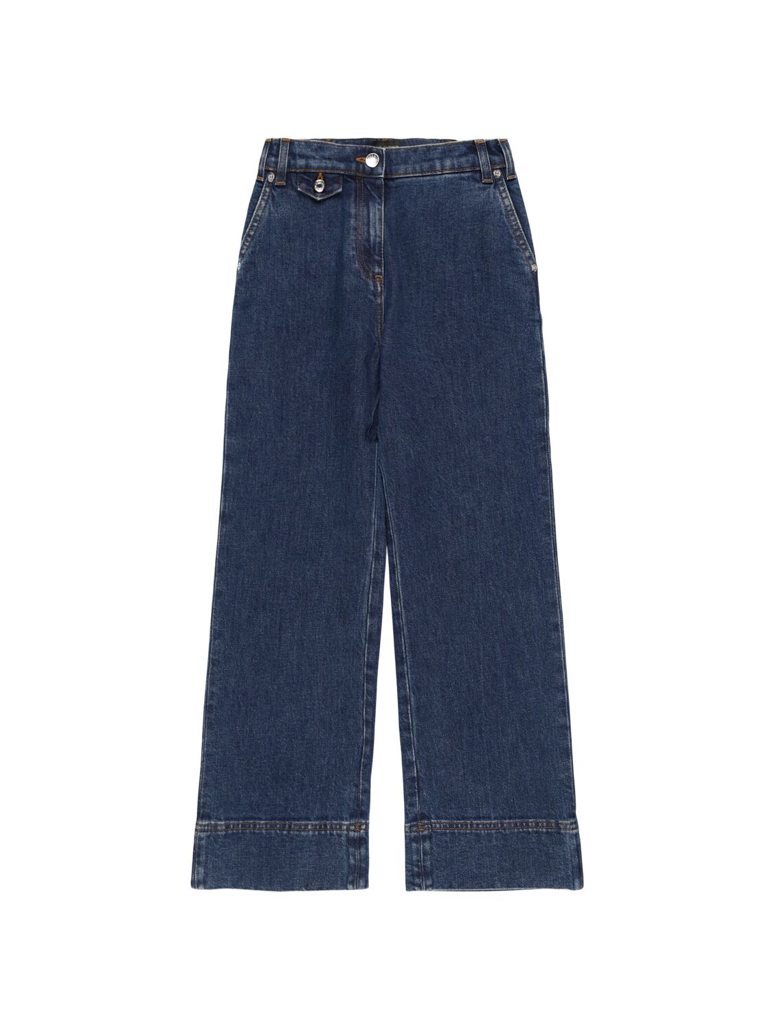 Dolce & Gabbana Stretch Cotton Jeans In Blue