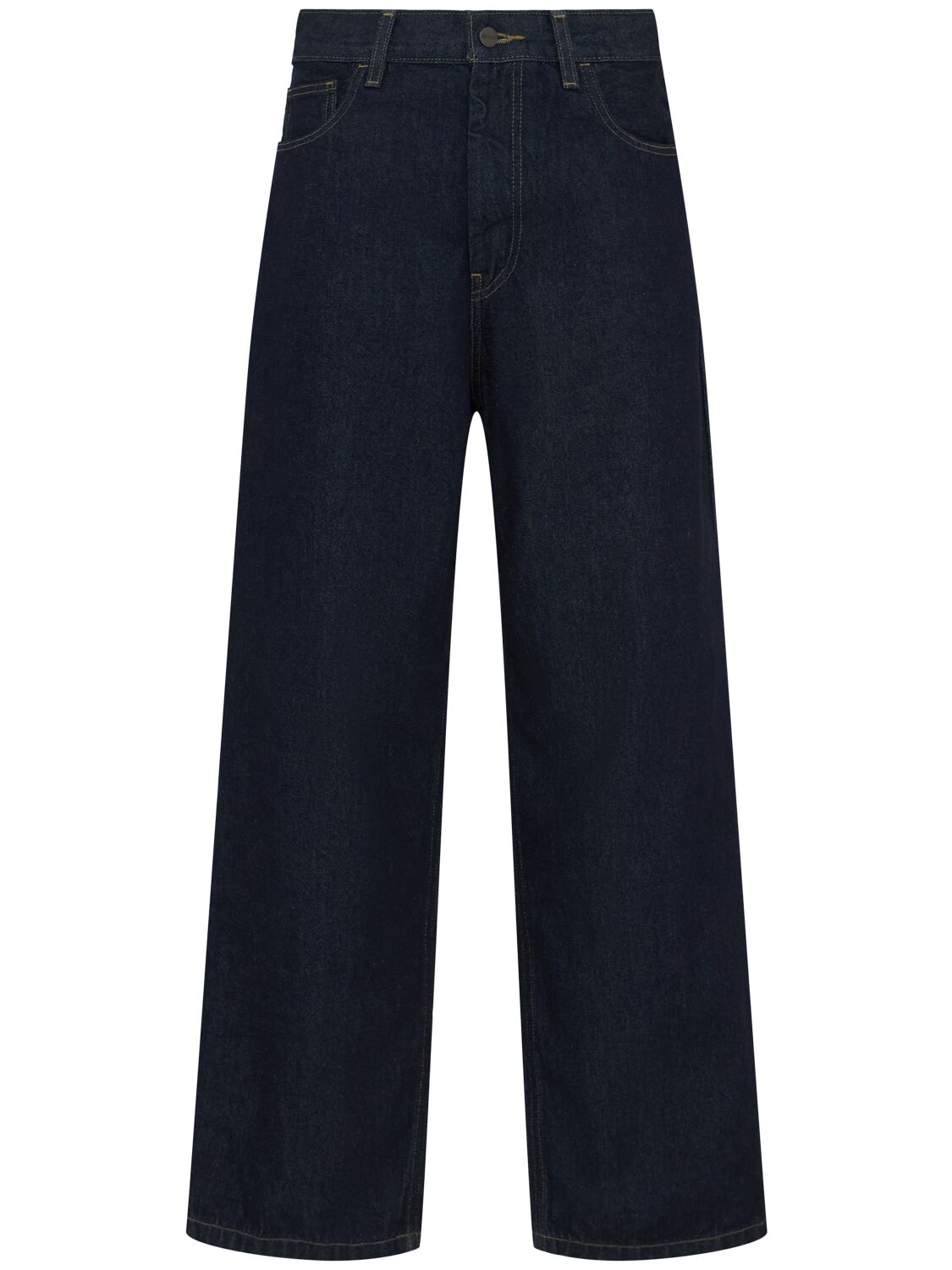 Carhartt Brandon Cotton Wide Leg Jeans In Blue