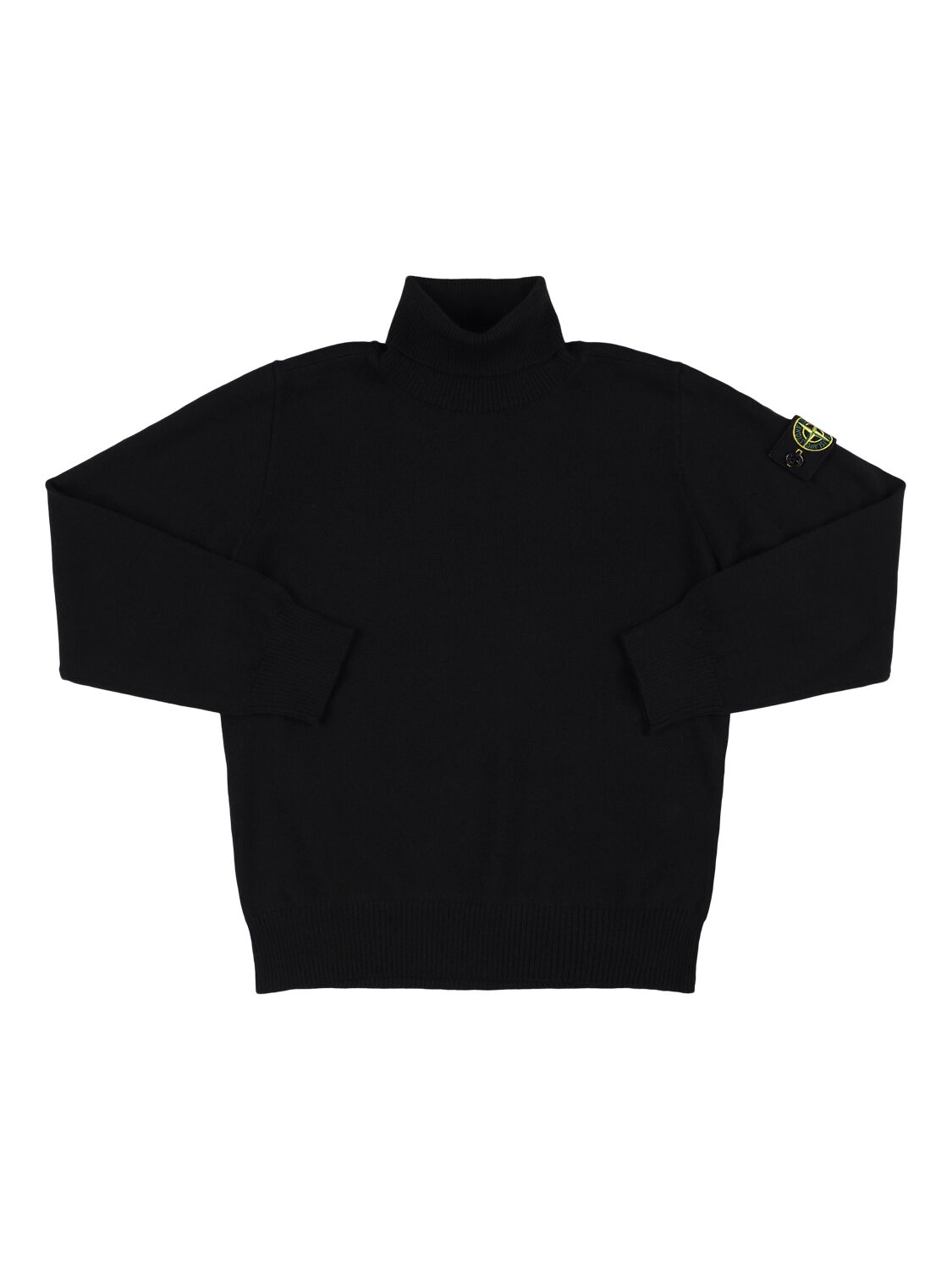Wool Knit Turtleneck Sweater