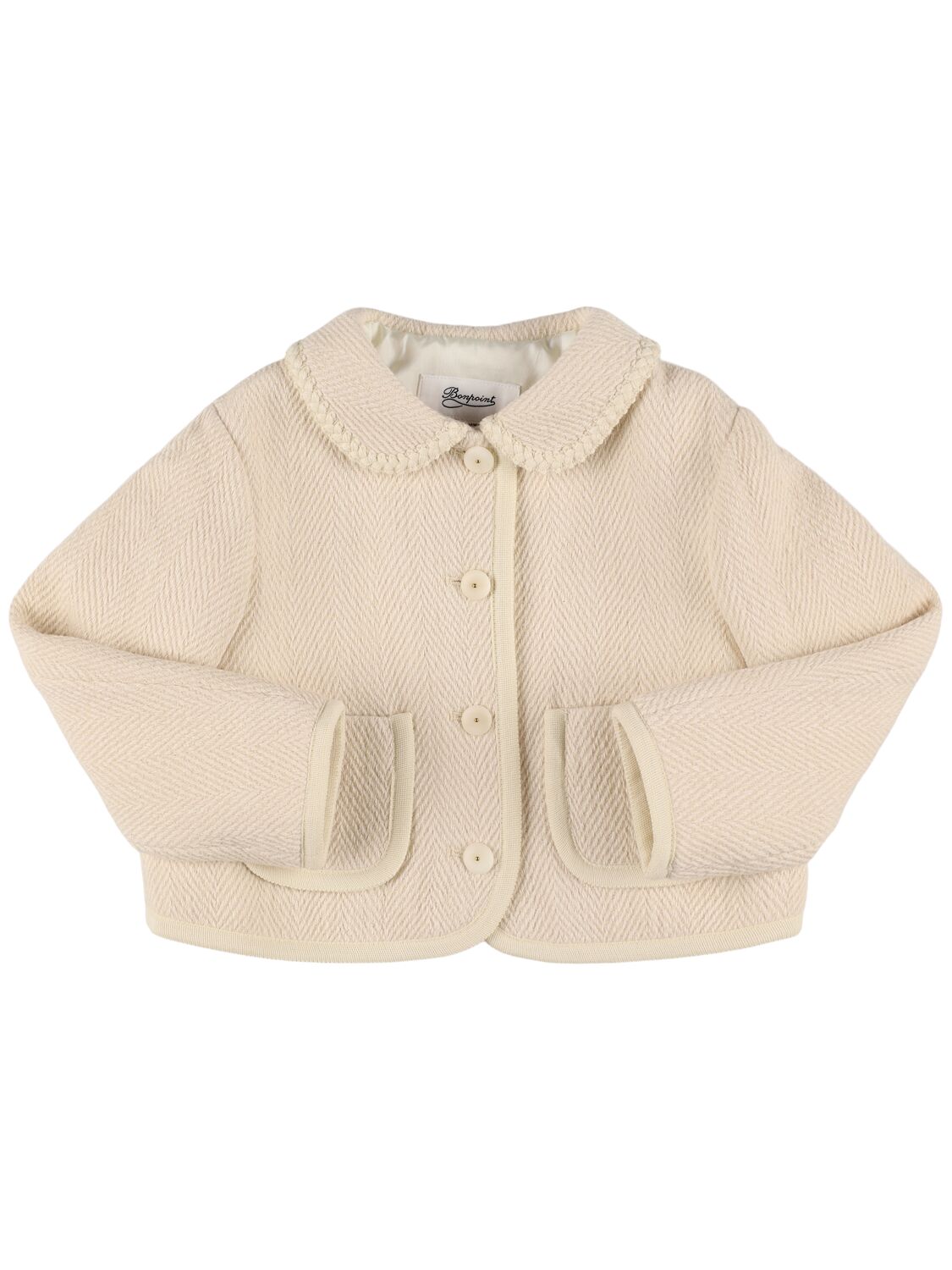 Wool Blend Knit Cardigan