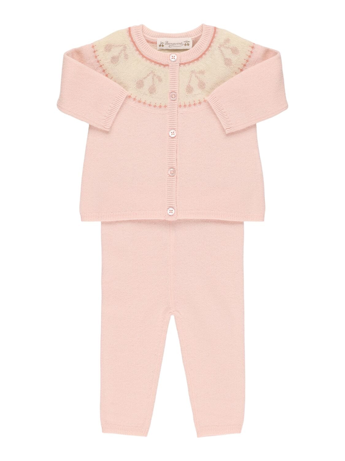 Wool Knit Cardigan & Pants