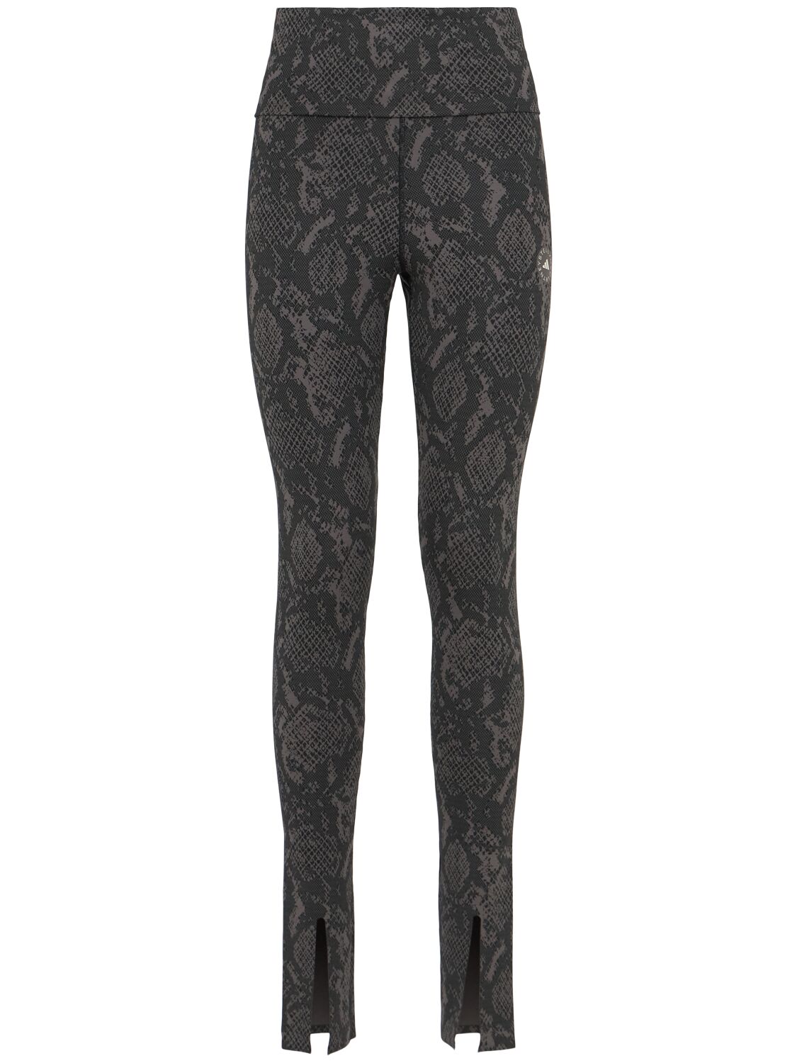 Adidas By Stella Mccartney Training Rolltop Slit Cuff Leggings