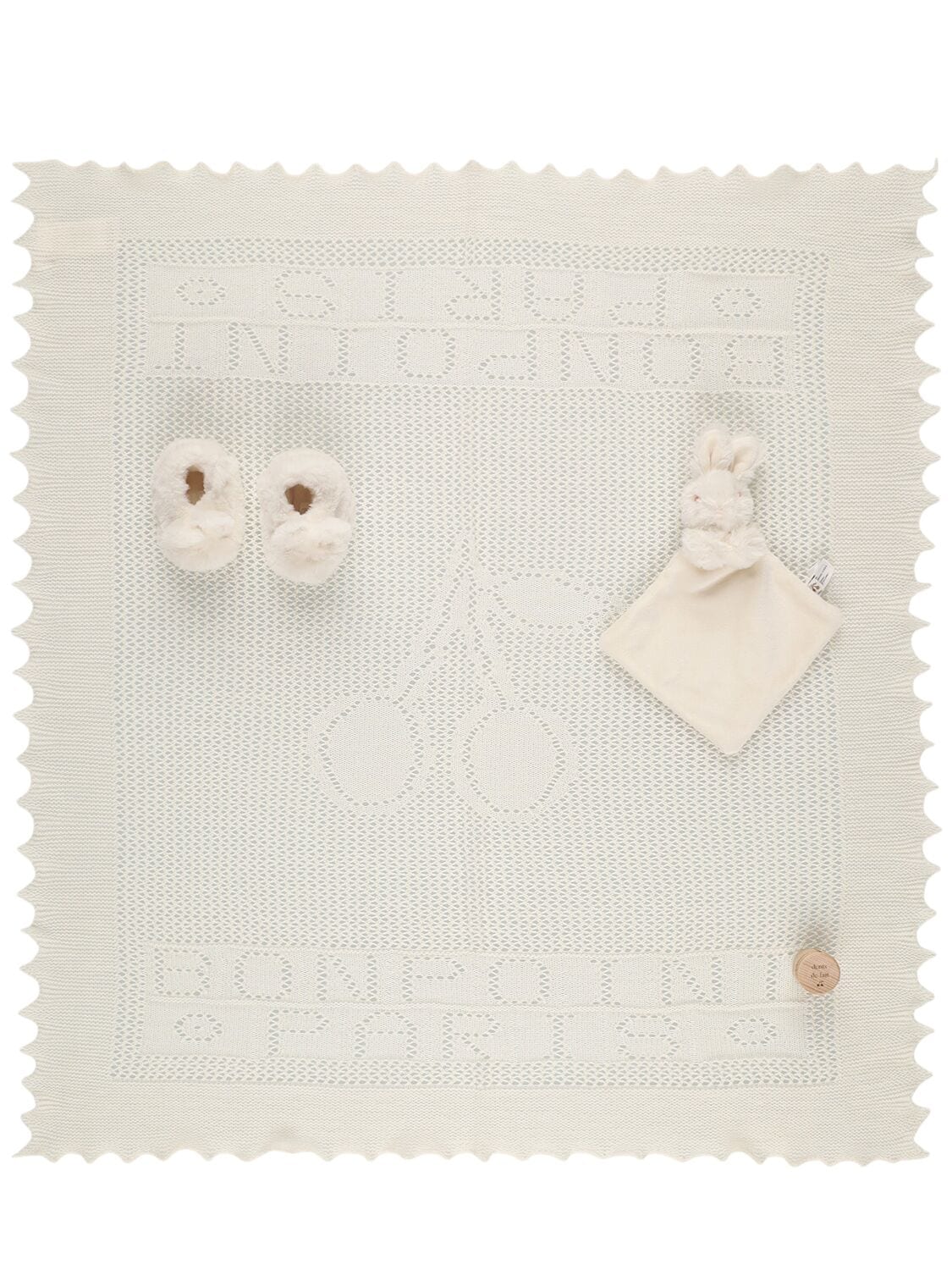 Toy, Blanket, Box And Booties Set