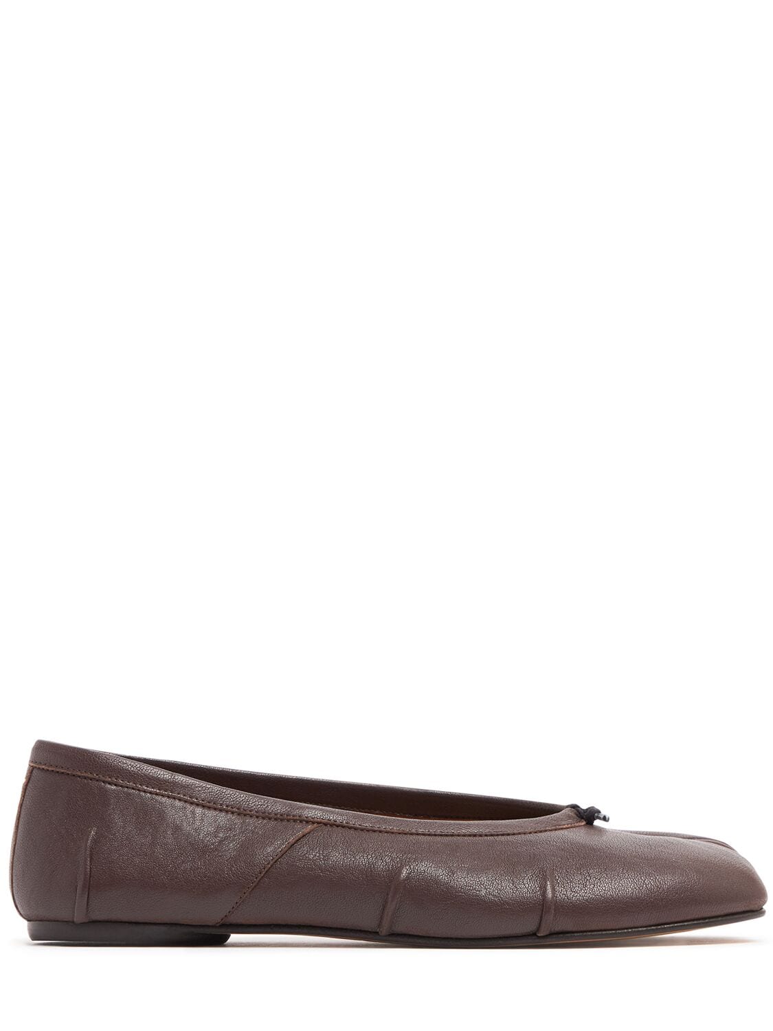 10mm Tabi Leather Ballerina Flats