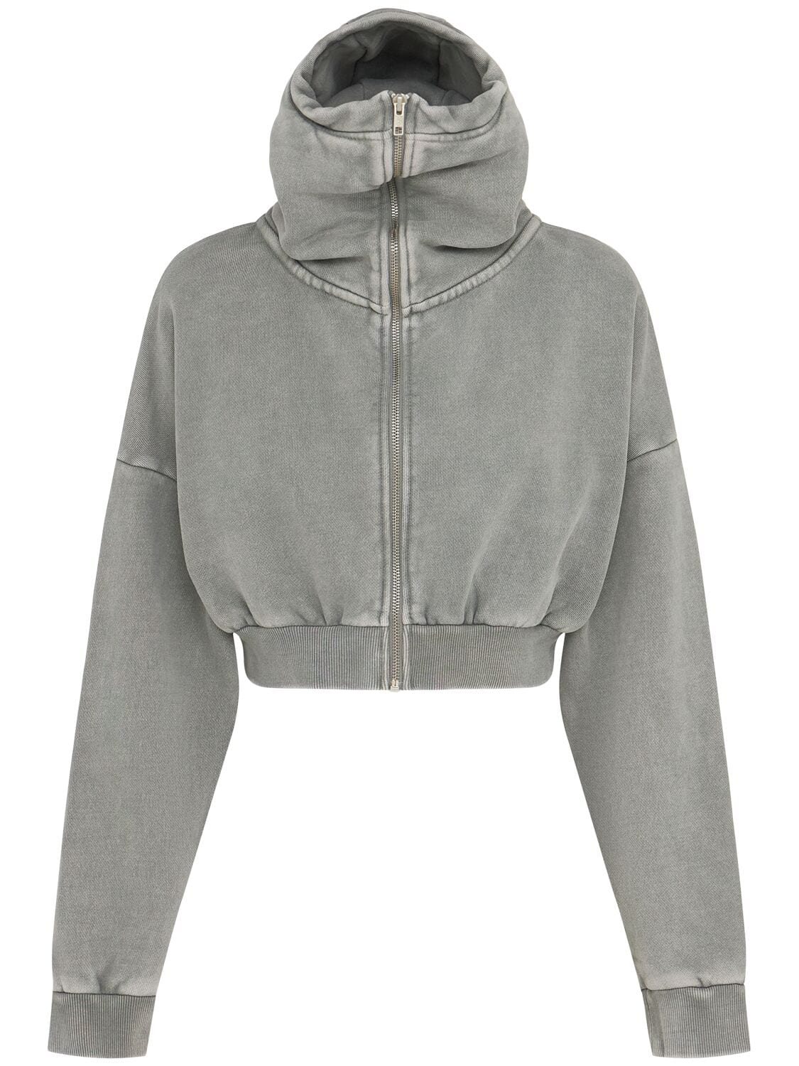 Cropped Full-zip Hoodie