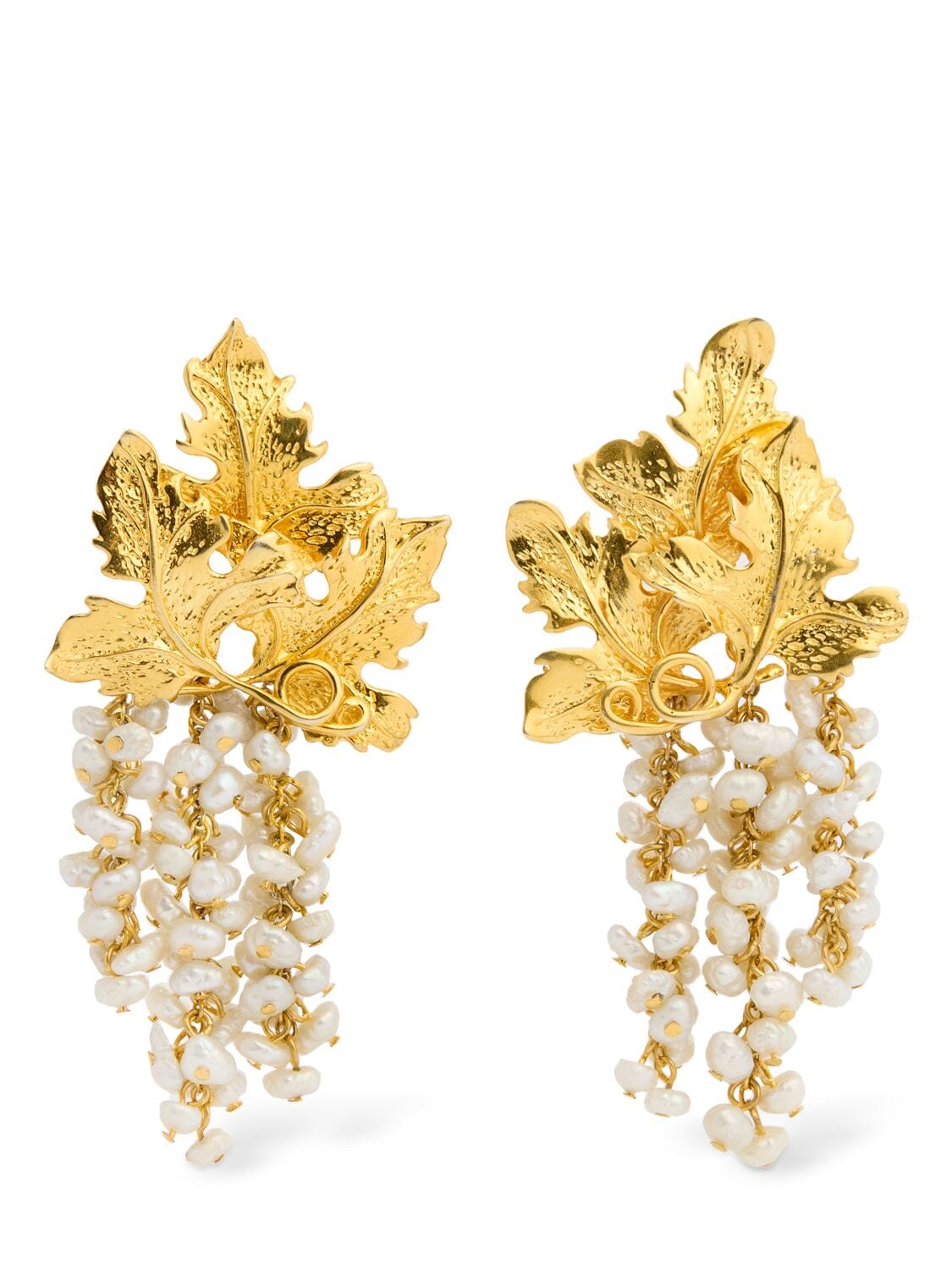 Adile Pearl Pendant Earrings