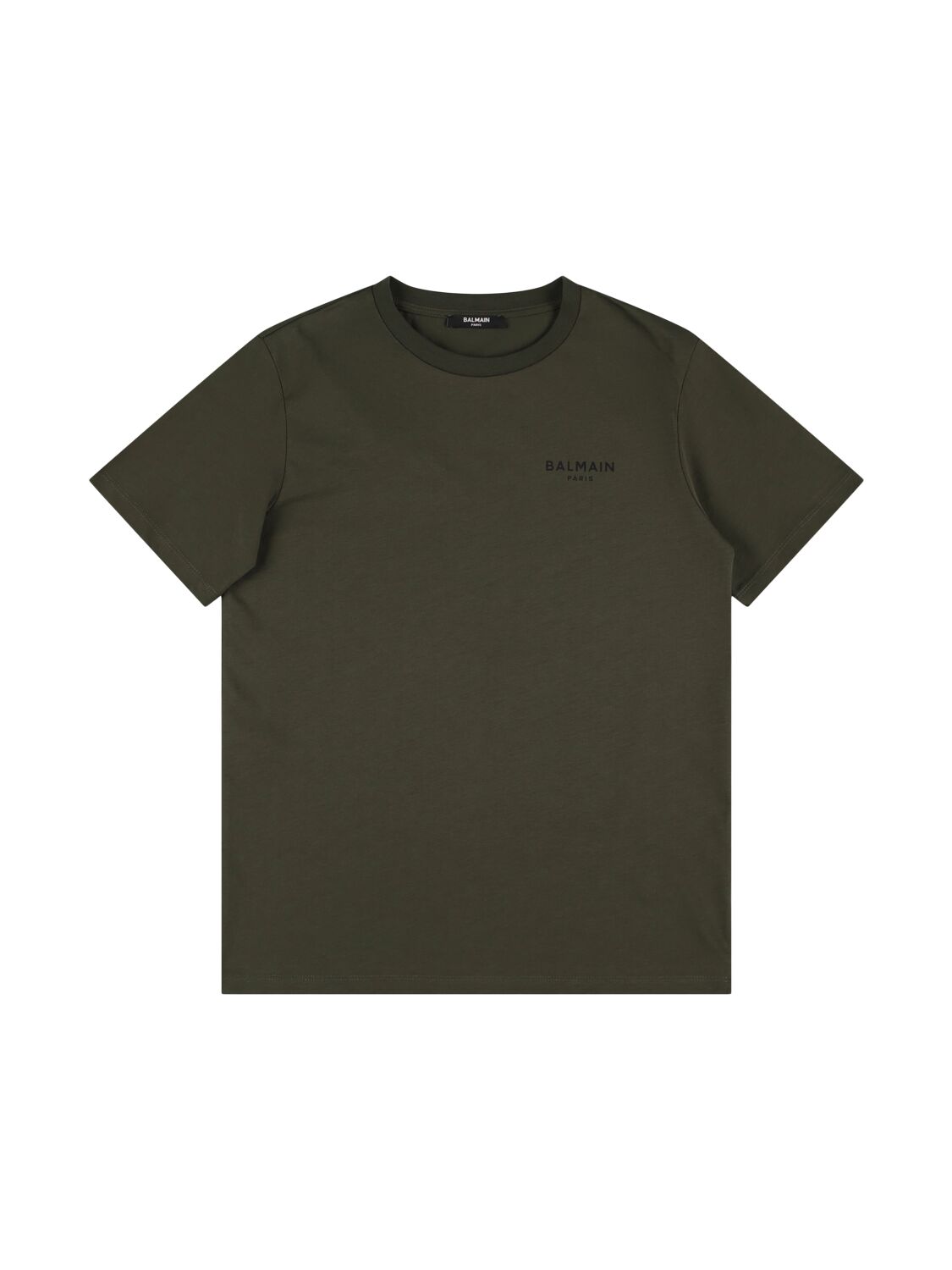 BALMAIN Cotton Jersey T-shirt W/logo