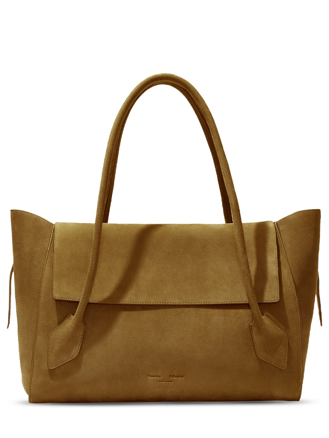 Proenza Schouler Small Tate Nubuck Shoulder Bag In Brown