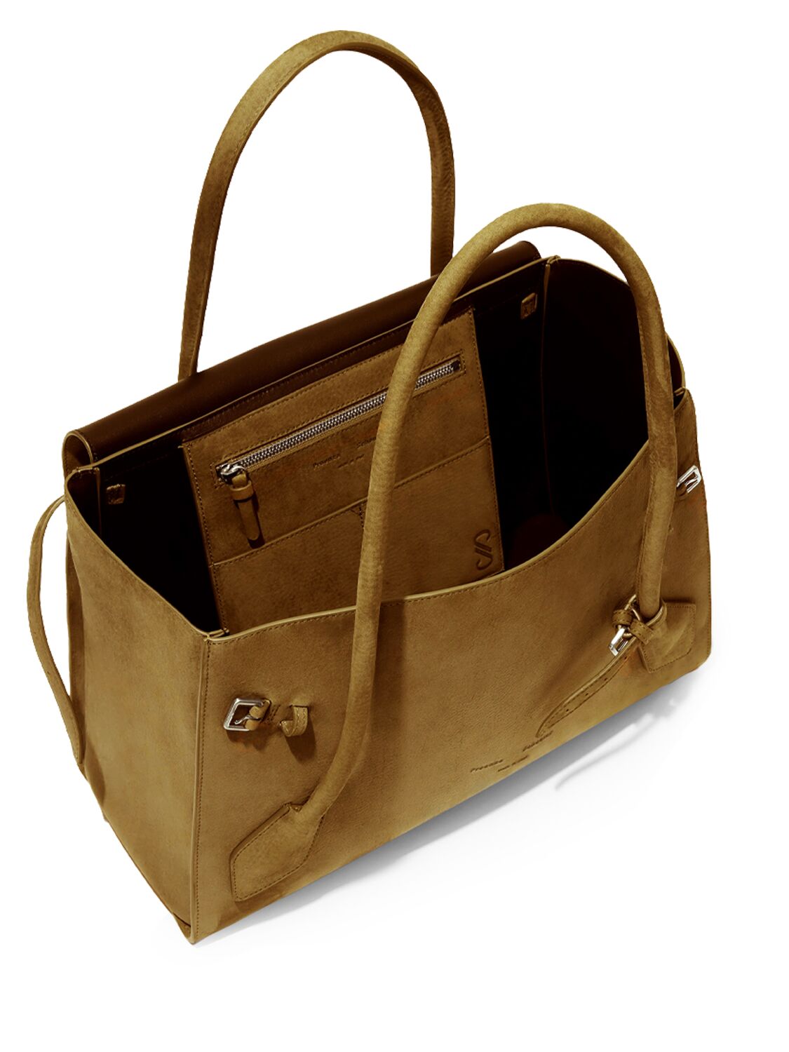 Proenza Schouler Small Tate Nubuck Shoulder Bag In Brown