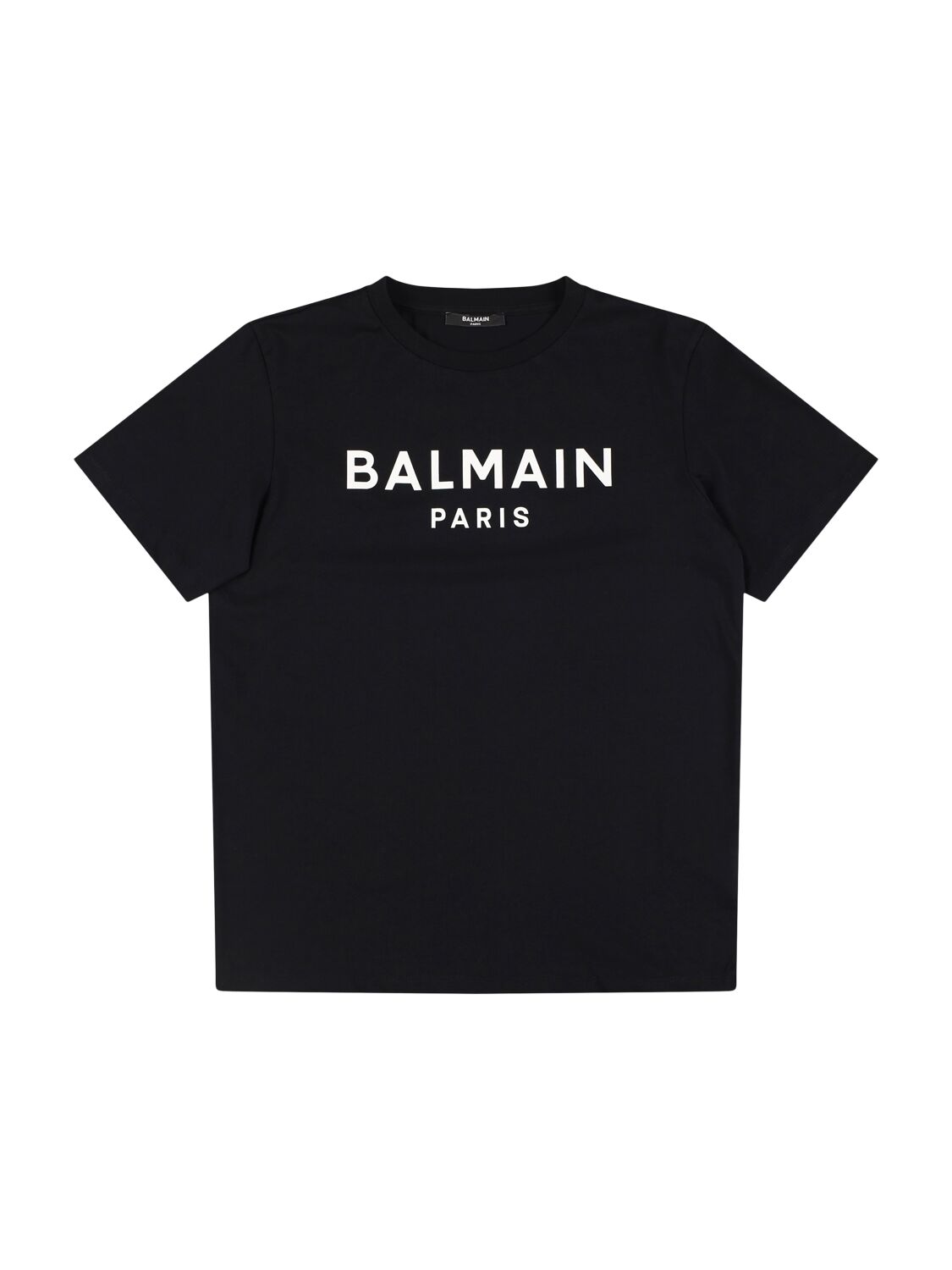 Balmain Vintage Crystal-embellished T-shirt In Black