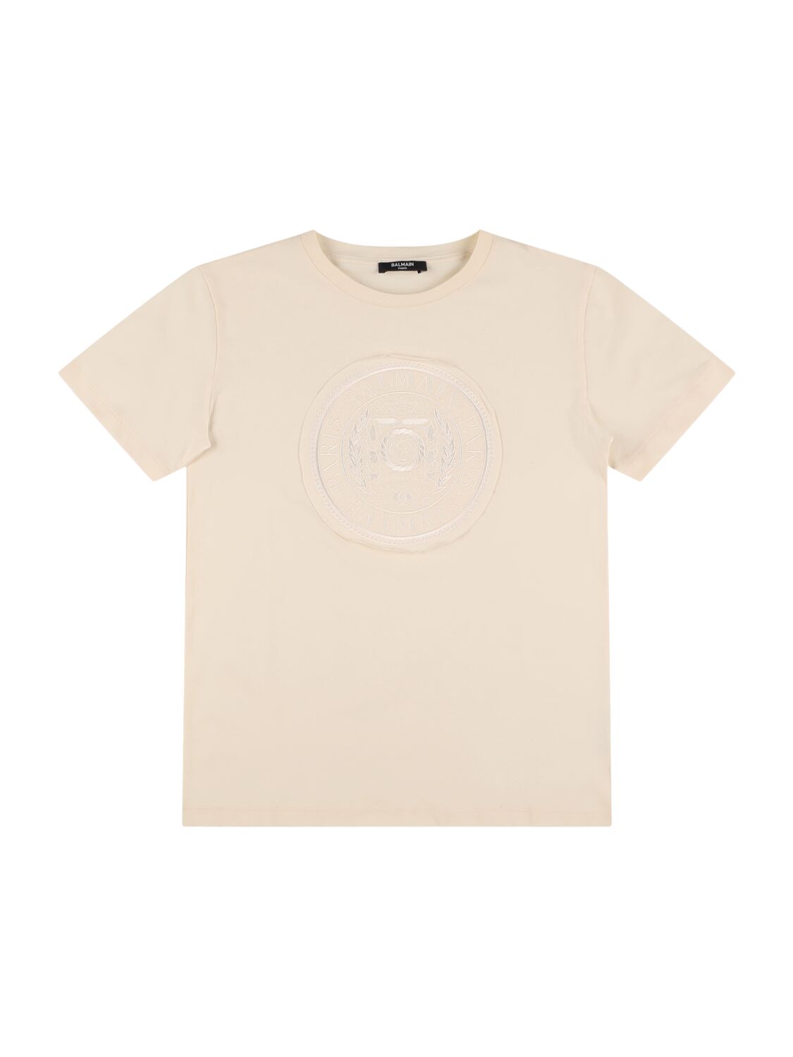 BALMAIN Cotton Jersey T-shirt W/logo