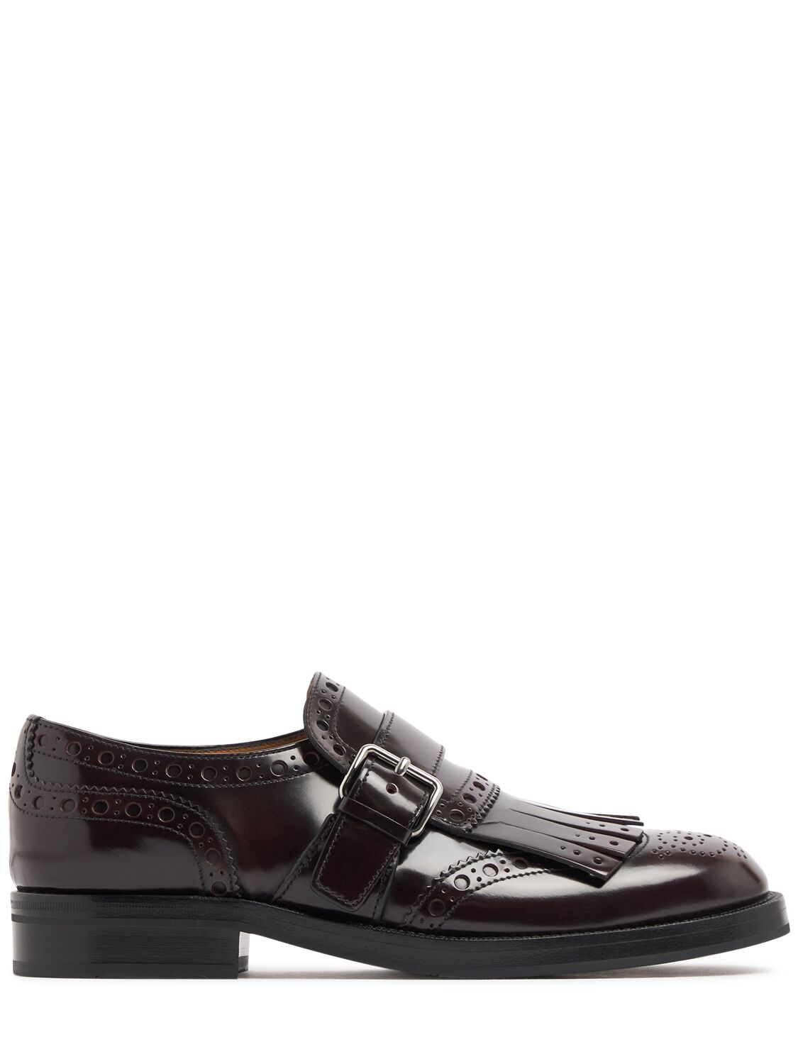 Phillis Leather Monk Shoes