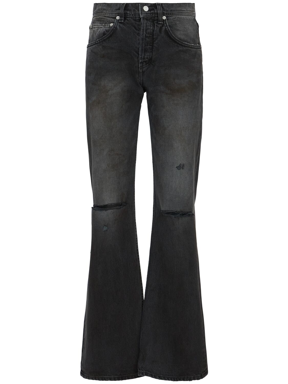 Wider Flared Leg Jeans
