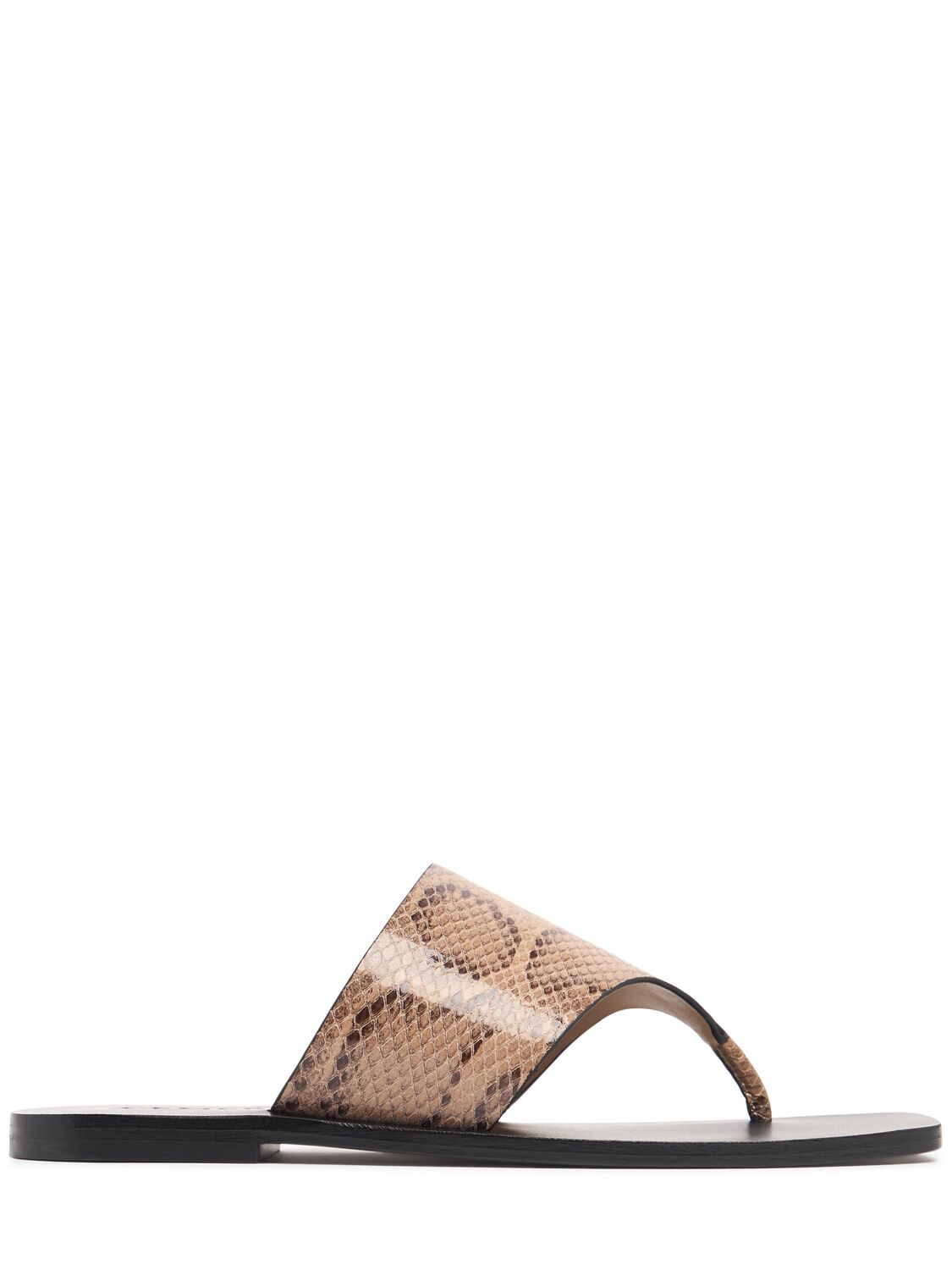 10mm Paton Leather Thong Sandals