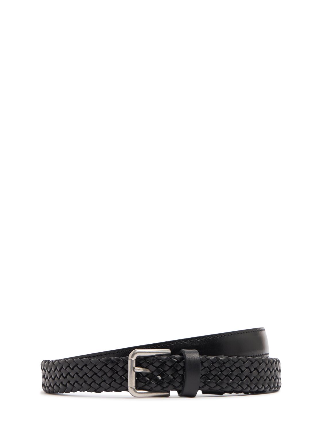 Leather Woven Belt