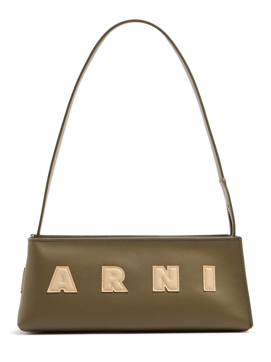 Sac Porté Épaule Hobo En Cuir Museo - MARNI - Modalova