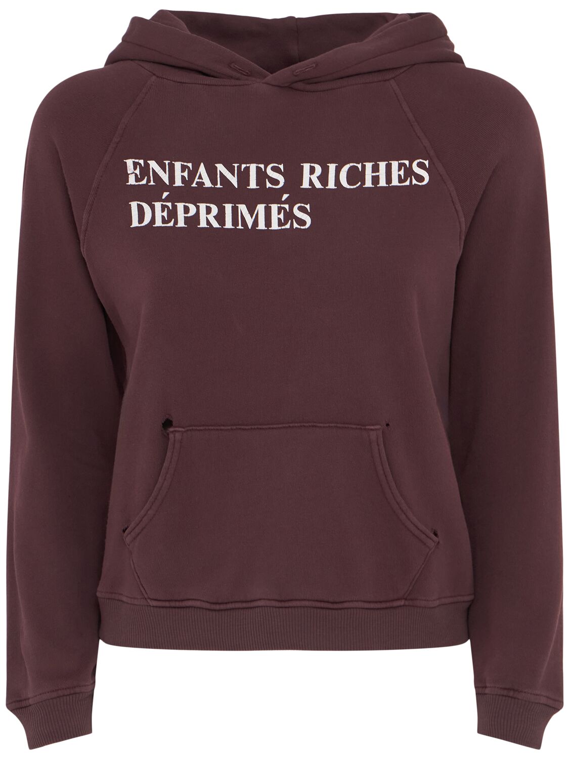 Classic Logo Shrunken Hoodie