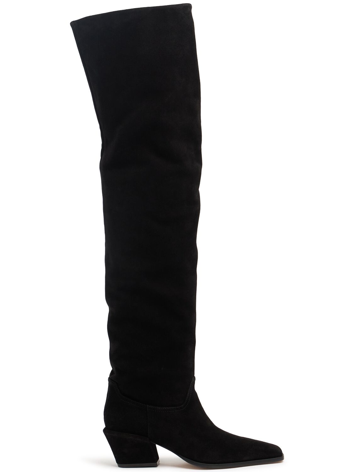 50mm Bettina Suede Over-the-knee Boots