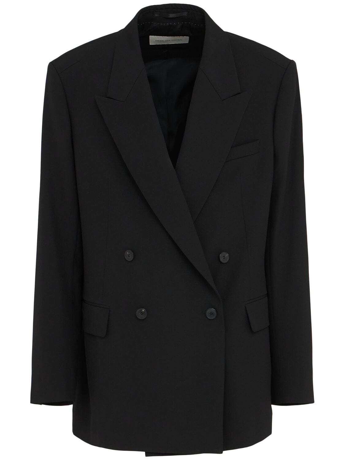 Bishop Double Breast Wool Blazer