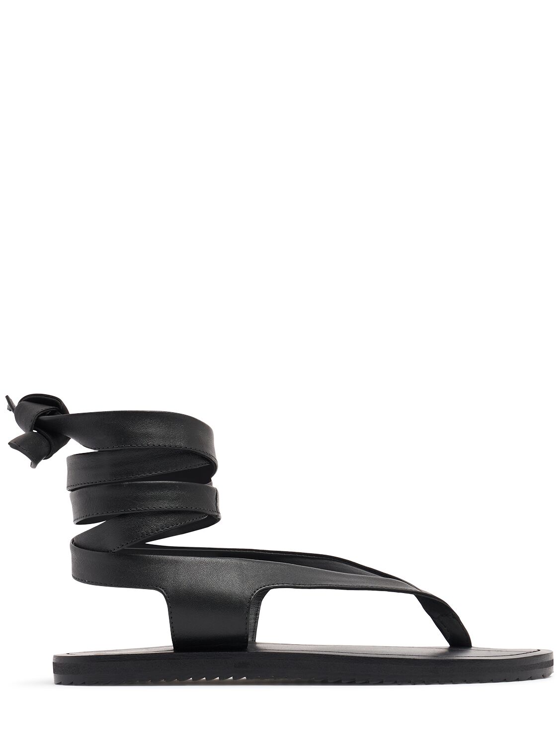A.emery Elmer Leather Sandals In Black