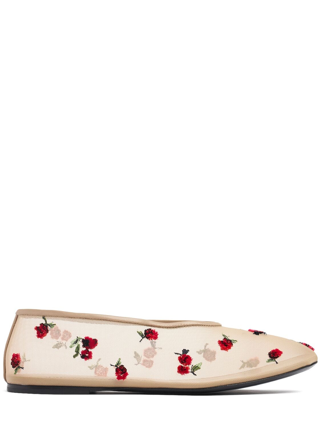 Marcy Embroidered Canvas Flats