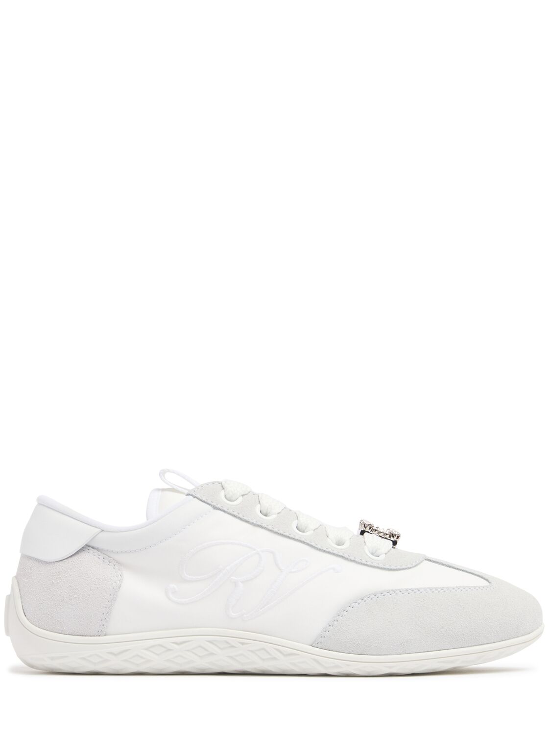 ROGER VIVIER Viv Low Rv Lace-up Sneakers