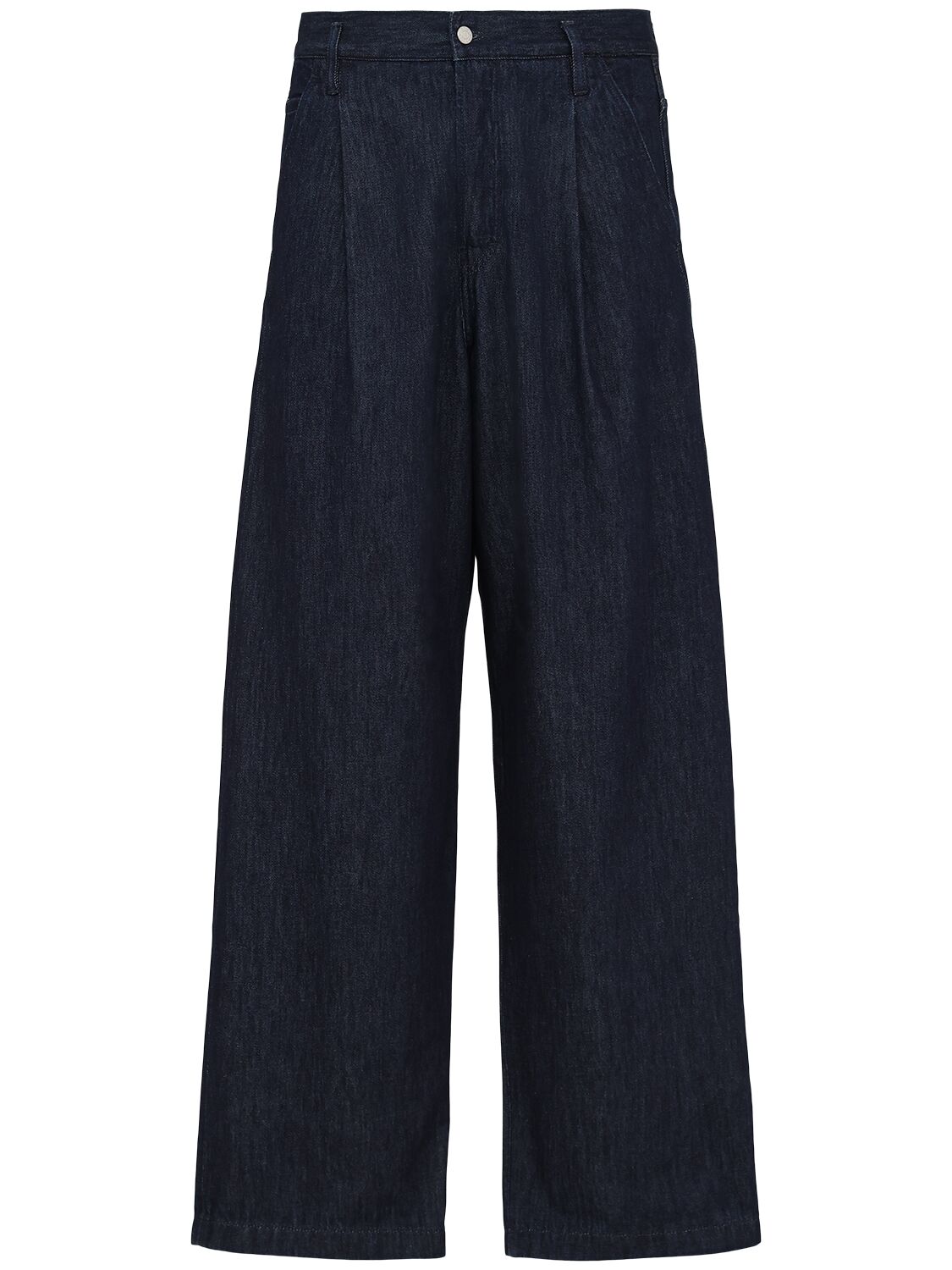 Dries Van Noten Penning High-rise Wide-leg Jeans In Purple