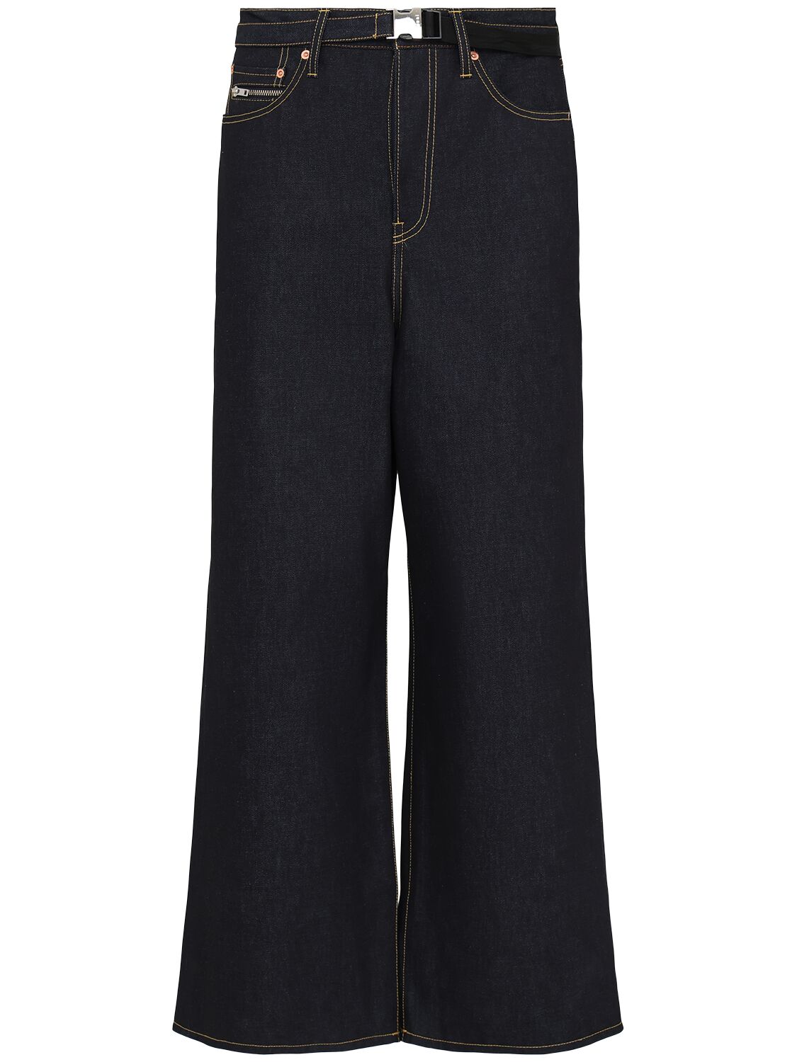 SACAI Wide Denim Jeans