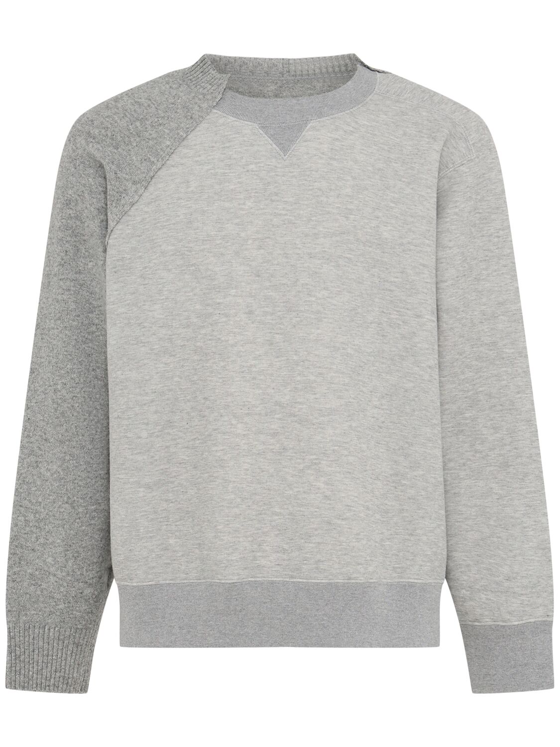 Wool Knit Sponge Sweatshirt