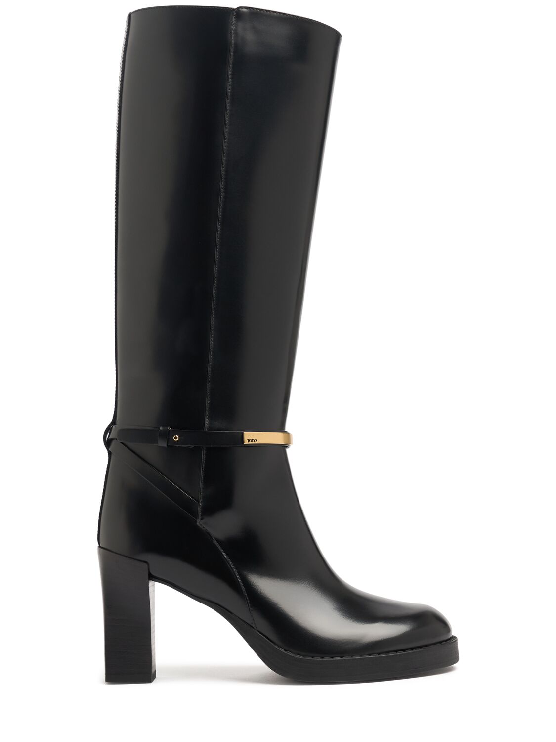 TOD'S 80mm Leather High Boots