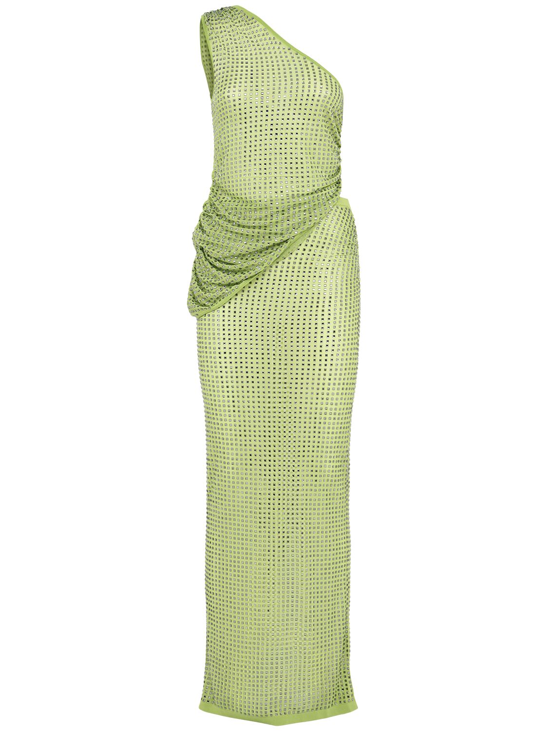 Cirrus Cutaway One-shoulder Dress