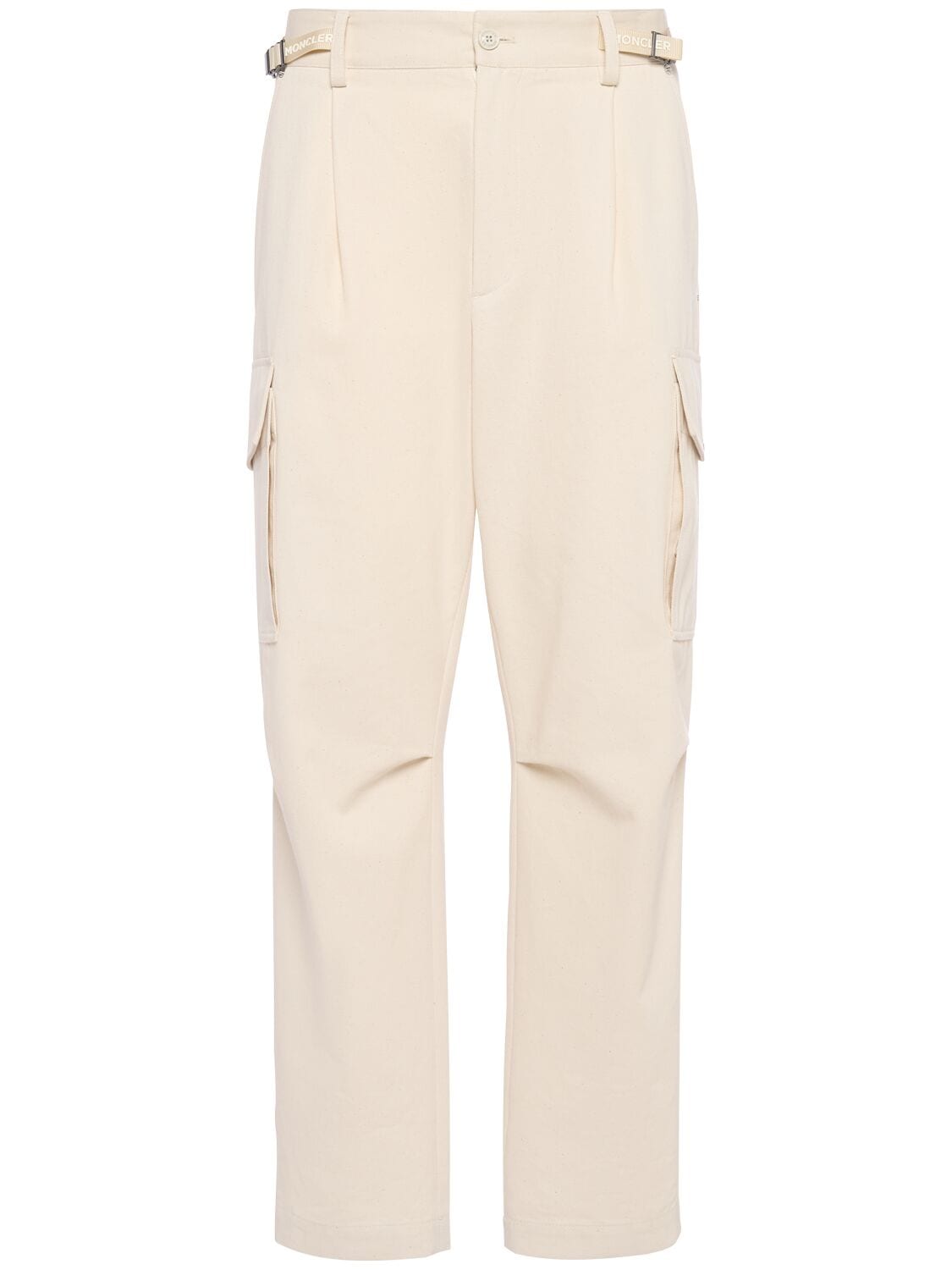 Cotton Gabardine Cargo Pants