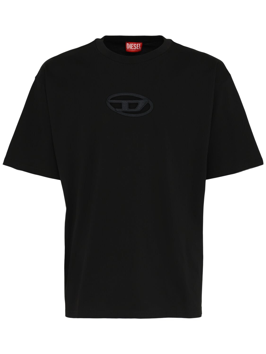 T-boxt Relaxed Laser Cut Logo T-shirt