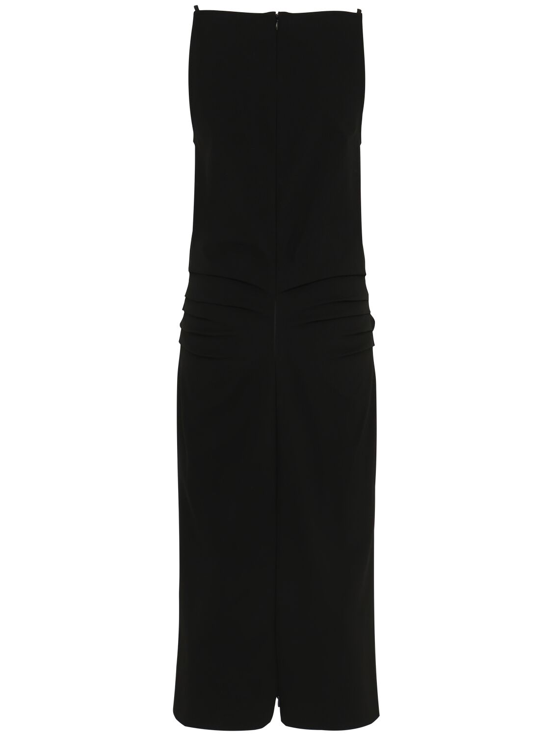Priya Bi-stretch Cotton Blend Midi Dress