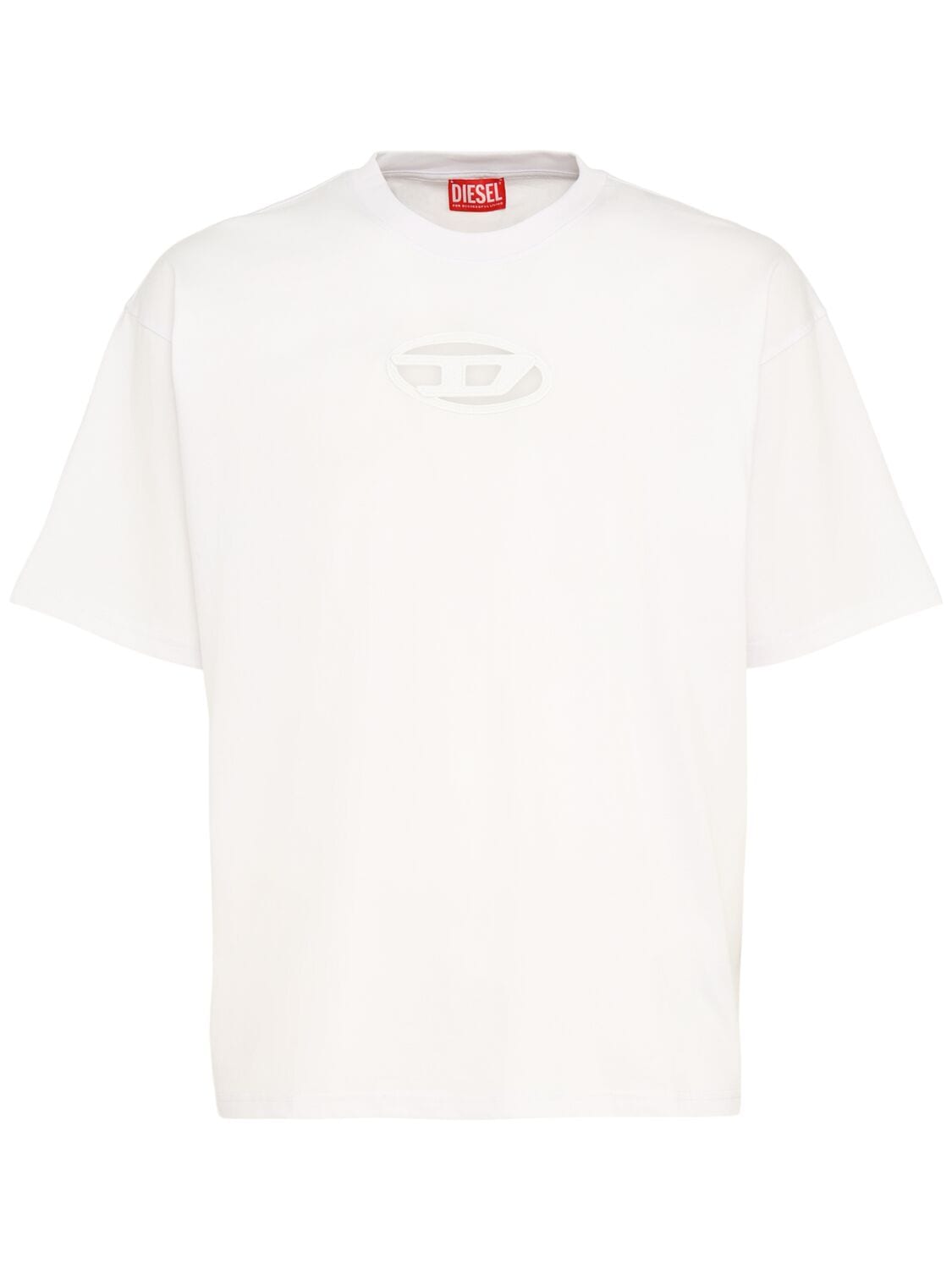 T-boxt Relaxed Laser Cut Logo T-shirt